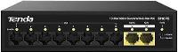 TENDA S106PC 6 PORT 4 PORT POE+ 10/100 MBPS + 2 PORT UPLİNK SWİTCH RACK  4+2